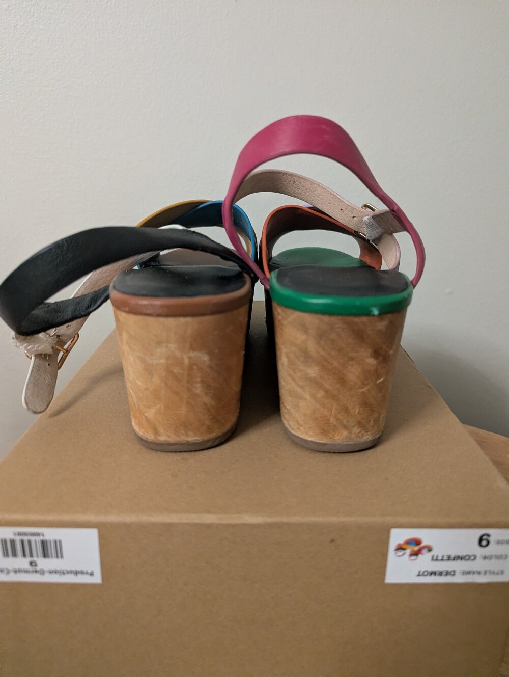 Charlotte Stone Dermot Platform Sandals - Confetti - Picture 8 of 11